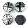 4pcs/set 54MM Car Styling Wheel Center Caps PVC Rim Cover for BMW MINI Cooper S Works Logo Wheel Center Caps Sticker. 