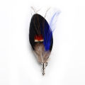 Korean High-end Classic Peacock Feather Colorful Brooch Buckle Lapel Pin. 