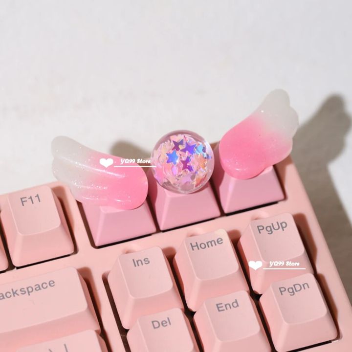 Personalized%20Keycaps%20Wings%20Cute%20Translucent%20Keycaps%20for%20Mechanical%20Keyboard%20R4%20Keys%20PBT%20Color%20Keycaps%20Key%20Caps%20Anime%20-%20Image%204