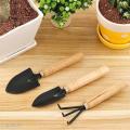 Garden Tools Set Large 7" - 3 Pieces Big Gardening Tools. 