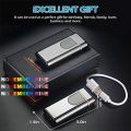 BR241 Touch Dual Arc USB Lighter Flameless Electronic Rechargeable Electric Lighter Black. 