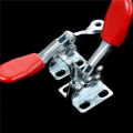 NXFDSIOZ 48 Pieces Hand Tool Adjustable Toggle Clamp 201A Antislip Red Horizontal Clamp 201-A Quick Release Heavy Duty Tool. 