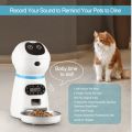 Smart Automatic Pet Feeder With Voice Record Stainless Steel LCD Screen Timer For Food Bowl Food Dispenser Pet Supplies - Robot pet feeder - 32.4X18.6X35.6.