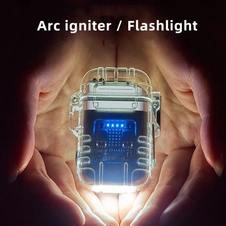 USB%20Rechargeable%20Plasma%20Dual%20ARC%20Lighter:%20Windproof%20and%20Waterproof%20for%20Outdoor%20Camping%20and%20Activities%20All-Weather%20Outdoor%20Charging%20Lighter%20-%20Image%203