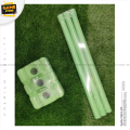 Heavy Plastic Cricket Stumps Set-Plastic Cricket Stamp - Green - Mark Your Cricket Gear With These Vibrant Stamps - Add A Personalized Touch. 