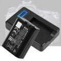 NP-FW50 Battery Charger Camera Battery USB Charger with LED Indicator Single Charge for Sony Alpha A6000 A6300 A6500 A7r A7. 