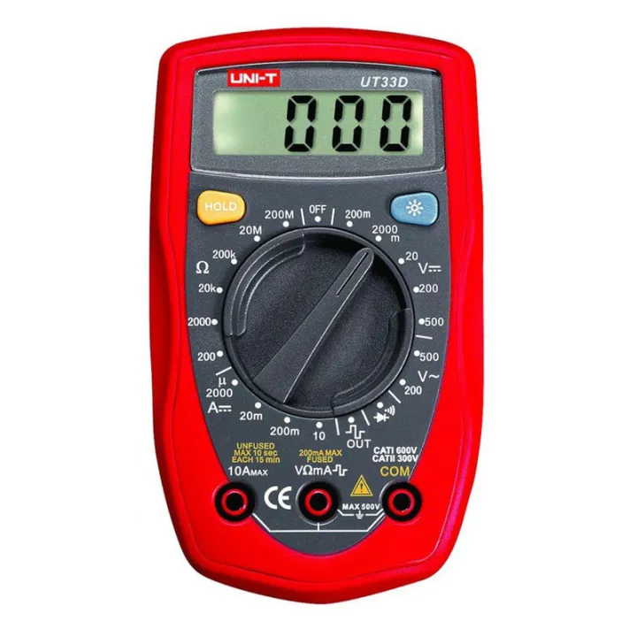 UNI-T UT33D Digital Multimeter Palm Size  - Kings Trading