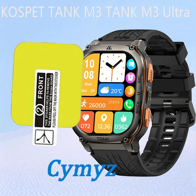 2 Pezzi Antiriflesso Pellicola Protettiva Opaca per Kospet Tank M3
