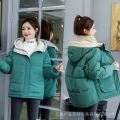 Women's Bread Coat Short down Jacket 2024 Autumn and Winter New Small Cotton-Padded Coat Thick Loose Student Quilted Jacket. 