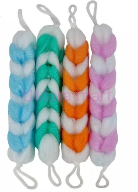 Long Handle Bath Sponge Shower Brush Back Scrubber For Shower Soft Mesh Body Back Cleaner Washer Body Bath Massage Brush