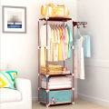 3 স্তর ওয়ার্ড্রোব -BeautyLand Korean Multipurpose 3 Layer Cloth Organizer Rack Wardrobe.