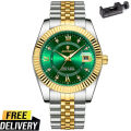 POEDAGAR 910 Luxury Stainless steel Wrist Watch For Man - Waterproof Men Watch Quartz - Stainless Steel Men's Watch - Stainless steel Watch For Dynamic Fashion. 