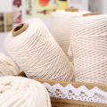 GC 1 Roll 1-6mm Bohemia Natural Cotton Cord Twisted Macrame Yarn Handmade Diy Crafts Cord Perfect Macrame Supplies. 