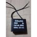 Tabile Fan Capacitor 3.5μF Cable চার কোনা খাচা ও টেবিল ফ্যান ক্যাপাসিটর কেপাসিটর 1পিস.