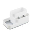 Plastic desktop storage box, cosmetics arrangement, storage box, creative compartment household items, space-saving K204. 