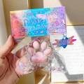 1 PC Cute Animal Squishy Fluffy Cat Paws.