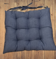 Chair Cushion. Chair Sitting Pillow, Chair Seat Cushion High Quality Cotton Fabric 40cmx40cm Size 1 pics gray color.