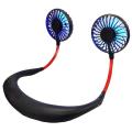 Neck Fan Portable 2000 mAh Rechargeable With USB (Neck Fan / Kitchen Fan / Sports Fan). 