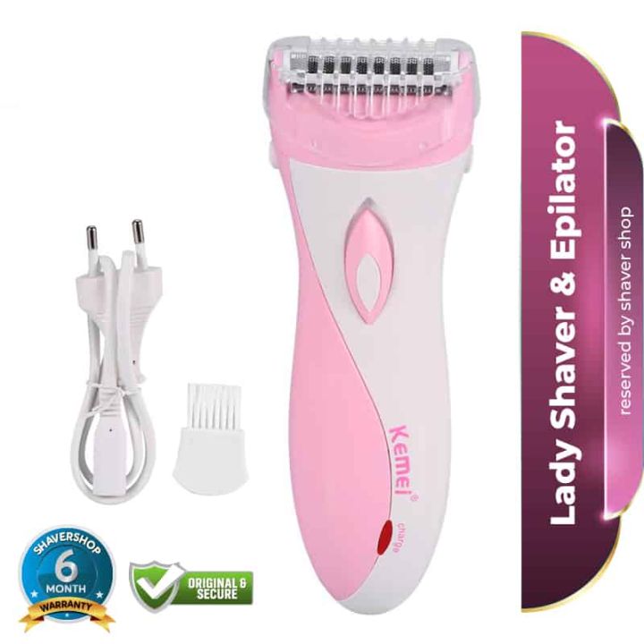 Kemei KM-3018 Lady Shaver & Epilator