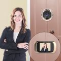 2.8 inch LCD Screen Digital Door Viewer Peephole Door Camera Doorbell - gold. 