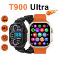 T800 Ultra / T900 Ultra Smart Watch 2.3" HD Screen Waterproof Bluetooth Calling Pedometer Heart Rate Blood Pressure Sleep Sports Watch for iPhone & Andriod Phone.