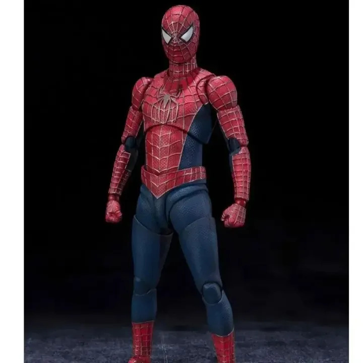 SHF%20Spider%20Man%203%20Action%20Figure%20Spiderman%203%20Tobey%20Maguire%20Anime%20Figurine%20Pvc%20Statue%20Model%20Collection%20Doll%20Decora%20New%20Year%20Gifts%20-%20Image%202