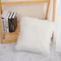 Fur Cushion Cover 1pc Fluffy Fur Rug Soft Plush Throw Pillow Cover Faux Fur Pillowcase (45x45cm, 1pc). 