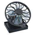 Summer Clip-on Hat Fan-Solar Cell Cooling Fan.