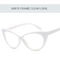 【Beiver Jewelry Store  】Classic Cat Eye Sunglasses Women Retro Sun Glasses Clear Lens Glasses Frame Katie Holmes Eyeglasses Design. 
