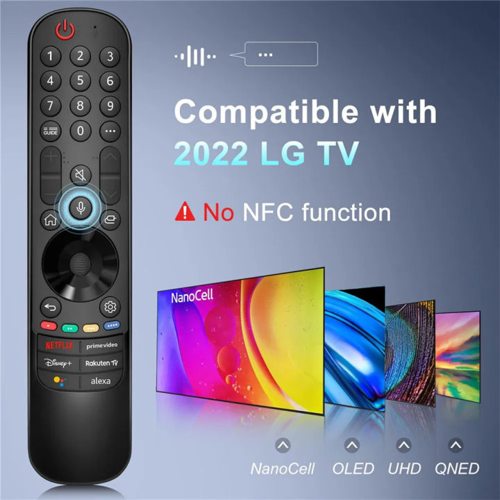 GC%20Replacement%20TV%20Magic%20Remote%20Control%20With%20Voice%20And%20Pointer%20Function%20Compatible%20For%20LG%20Smart%20TV%20OLED%20QNED%20TV%20-%20Image%205