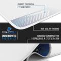 SOLID WHITE -XXL Mouse Mat - 900 mmx 400mm x 2 mm Mouse Pad – Extra Large Speed Gaming Mousepad - Table Mat Large Size - improved Precision and Speed – Design White.