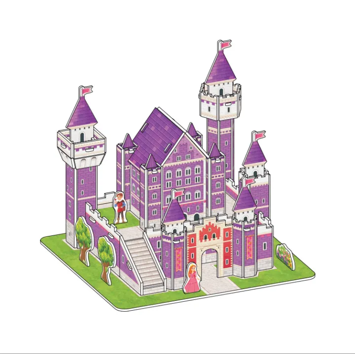 Kids%203d%20stereoscopic%20puzzle%20toys%203%20to%206%20years%20old%20house%20princess%20building%20blocks%20puzzle%20boy%20girl%203%20diy%20handmade%20house%20-%20Image%206
