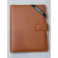 China PU Leather spiral Notebook with. 