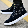 High Top Shoes Korean Tide Shoes Boots Men'S Shoes Students Canvas Shoes Casual Shoes Trend Casual Sport Sneakers Board Shoes. 