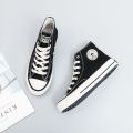 Augusto High-Top Canvas Shoes for Women2022New Autumn Korean Style Sneakers Versatile Student Shoes Retro Biscuit Shape Shoes. 