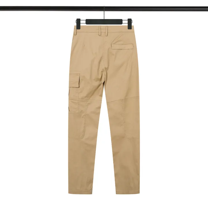 High%20Quality%20New%20Men's%20Zipper%20Pocket%20Stretch%20Slim%20Cargo%20Pants%20-%20Image%205