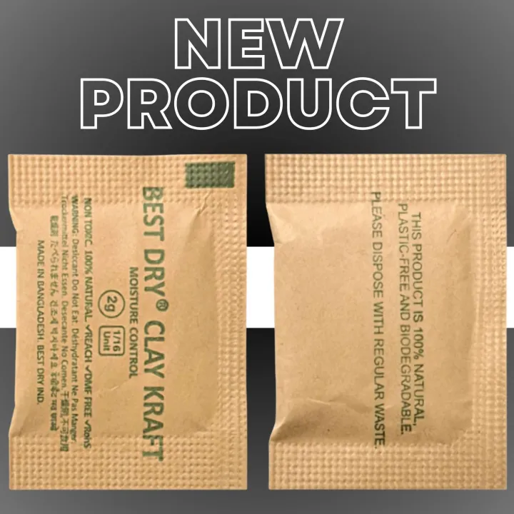 Best%20Dry%20Clay%20Kraft%202%20gram%2050%20pcs%2030%25%20moisture%20absorption%20capacity%20packet%20make%20by%20Kraft%20paper%20and%20premium%20quality%20dry%20clay%20desiccant%20-%20Image%202