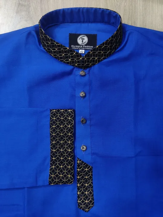 Cotton%20Exclusive%20Long%20Sleeve%20Panjabi%20for%20Men%20-%20Image%203