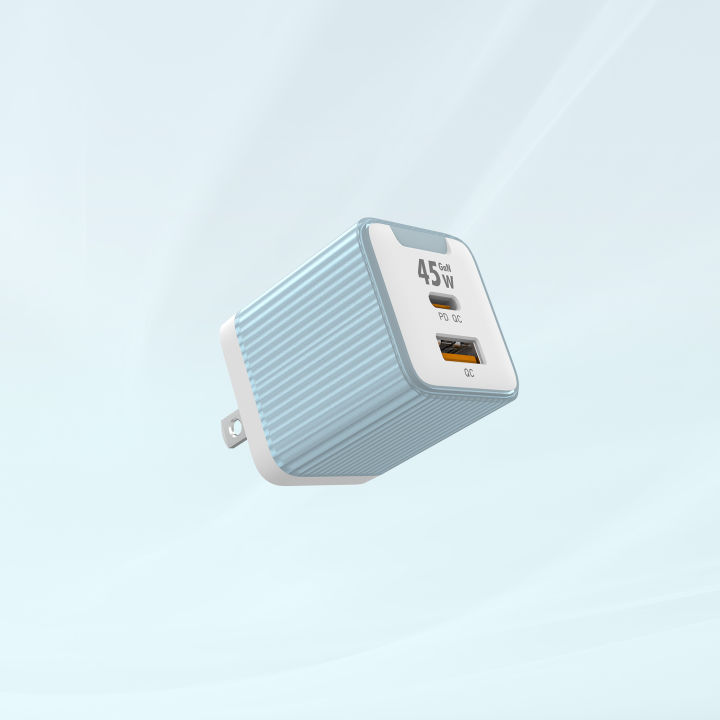 Teton%2045W%20GaN%20Charger%20Adapter%20USB%20C%20Fast%20Charger,%20Support%20Samsung%20Super%20Fast%20Charging%202.0,%20PD%20Compact%20Foldable%20Dual%20Wall%20Charger%20Block,%20for%20Samsung%20S23%20S22%20Ultra/Note%20iPhone%2015%2014%20-%20Image%208