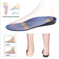 Arch Support Orthotic Insoles for feet Height 3cm High Quality 3D Comfortable Plush Cloth Flat Feet Orthopedic Insoles Foot Pad. 