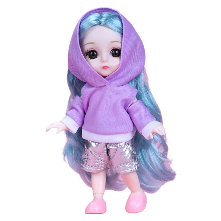 %EF%BC%88New%EF%BC%896%20inche%20Doll%20Toy%20Delicate%20Makeup%20Movable%20Joint%20Trendy%201/8%20Big%20Eye%20Doll%20for%20Collection%20-%20Image%204
