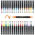 Arrtx Soft-head Acrylic Marker 24/32 Color Set Water-based Pen Graffiti Hand-painted DIY Painting.