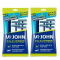 VI-John Shavepro Twin Blade Razor (Pack of 5pcs ).