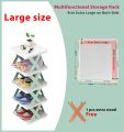 New Shoe Rack, Vertical Shoe Tower, Narrow Corner Shoe Rack, Shoe Shelf, DIY Free Standing Shoes Storage Organizer for Small Entryway, Closet, Hallway, Living Room, Bedroom (30x28x17.5cm 5 layers). 