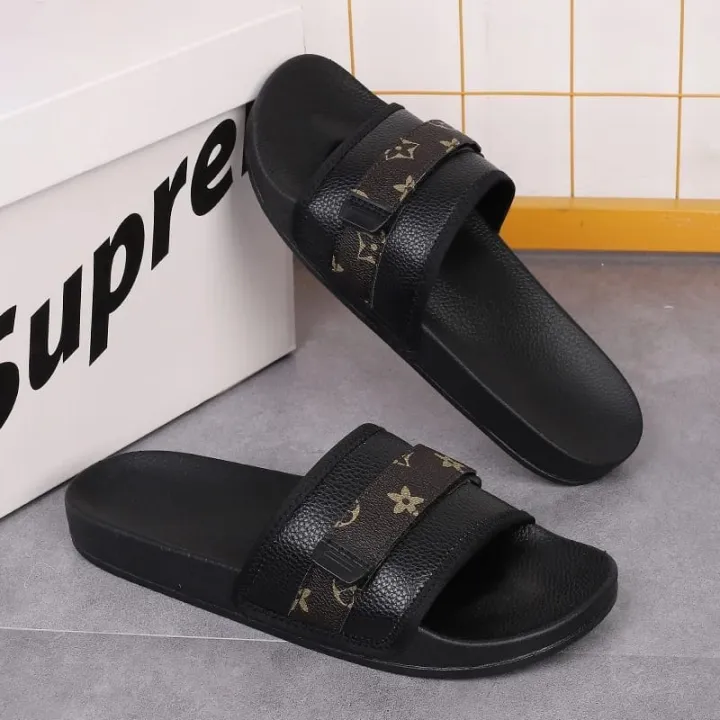 Fashionable%20And%20New%20Collection%20Black%20Color%20BELT%20Lightweight%20Slide%20Slipper%20Sandal%20For%20Men%20S29%20-%20Image%204