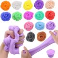 Diy Butter Slimes Fruit Kit Soft Stretchy Non-sticky Cloud Slime Making Set Scented Toy Party Favors For Kids Gift.