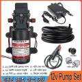 Motorcycle/Car Washer Machine - Water Pump Hos Pipe Spray Song Full Set Combo - Bike/Car Wash And Garden Irrigation Water Pump - Achieve Cleaning. 