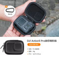 Suitable for DJI Osmo Action 6/5 Pro/3/4 GoPro 13/12/11/10/9 Insta360 Ace Pro Waterproof Storage Bag Protective Case | Portable EVA Hard Shell Protective Storage Bag with Zipper & Hand Strap.