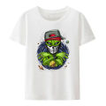 Alien Gangster Rapper Classic Modal Hip-hop Street Fashion Hipster T-Shirts Creative Novelty Trend Cool Streetwear.