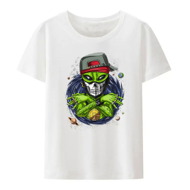 Alien%20Gangster%20Rapper%20Classic%20Modal%20Hip-hop%20Street%20Fashion%20Hipster%20T-Shirts%20Creative%20Novelty%20Trend%20Cool%20Streetwear%20-%20Image%204